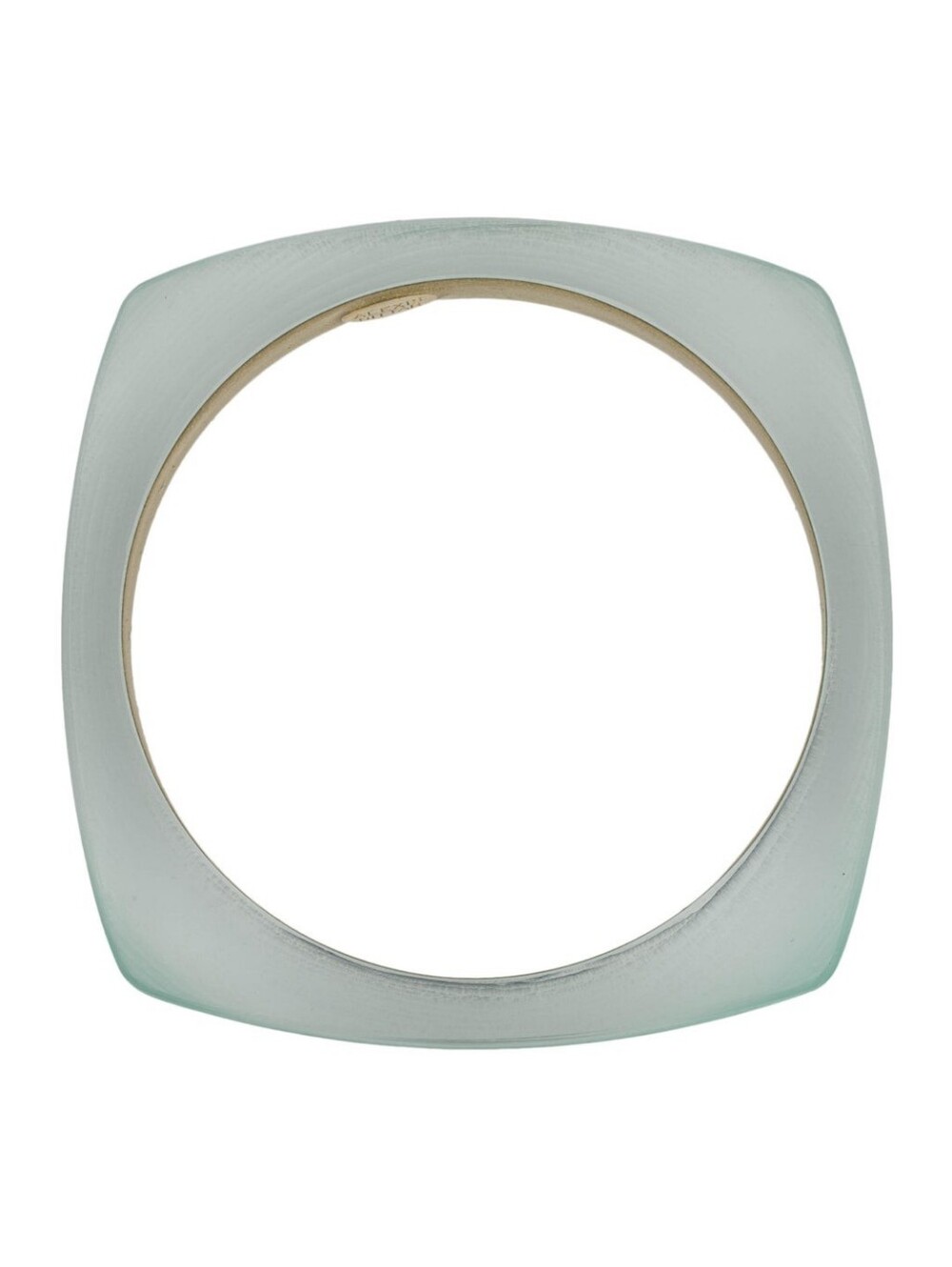 Alexis Bittar Semi Translucent Teal Square Bracelet - Picture 2 of 6